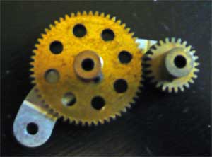 MECCANO 19 TOOTH GEARS x 8 