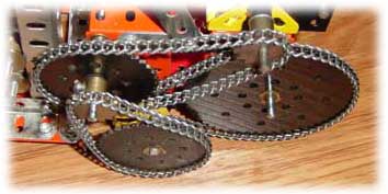 Meccano sprocket chain part 94 see drop down menu for lengths available 